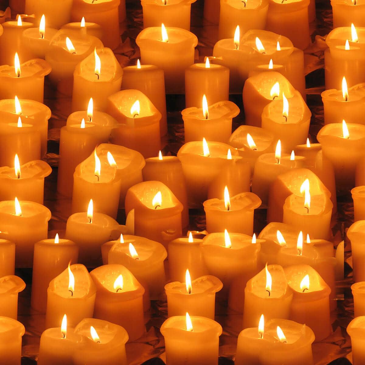 Kerzenlicht zu Ostern